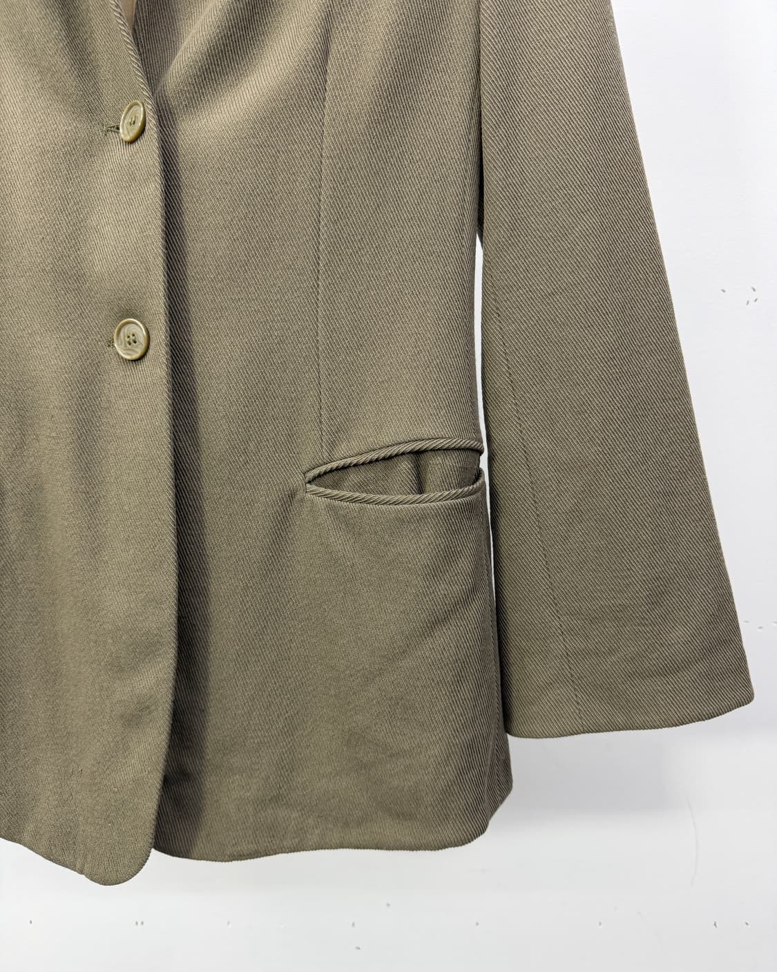 early 90s) Soft Tailored Collarless Jk 상품이미지8