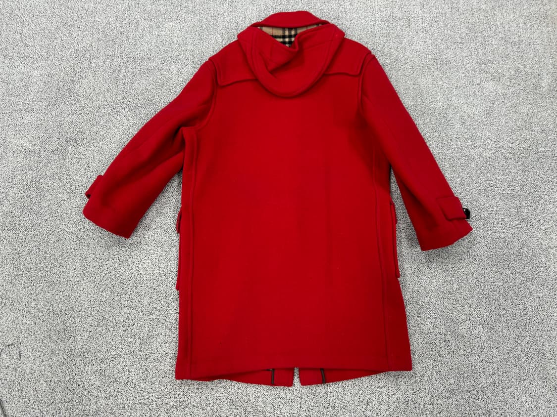 버버리 노바체크 모직 떡볶이 코트 상품이미지2