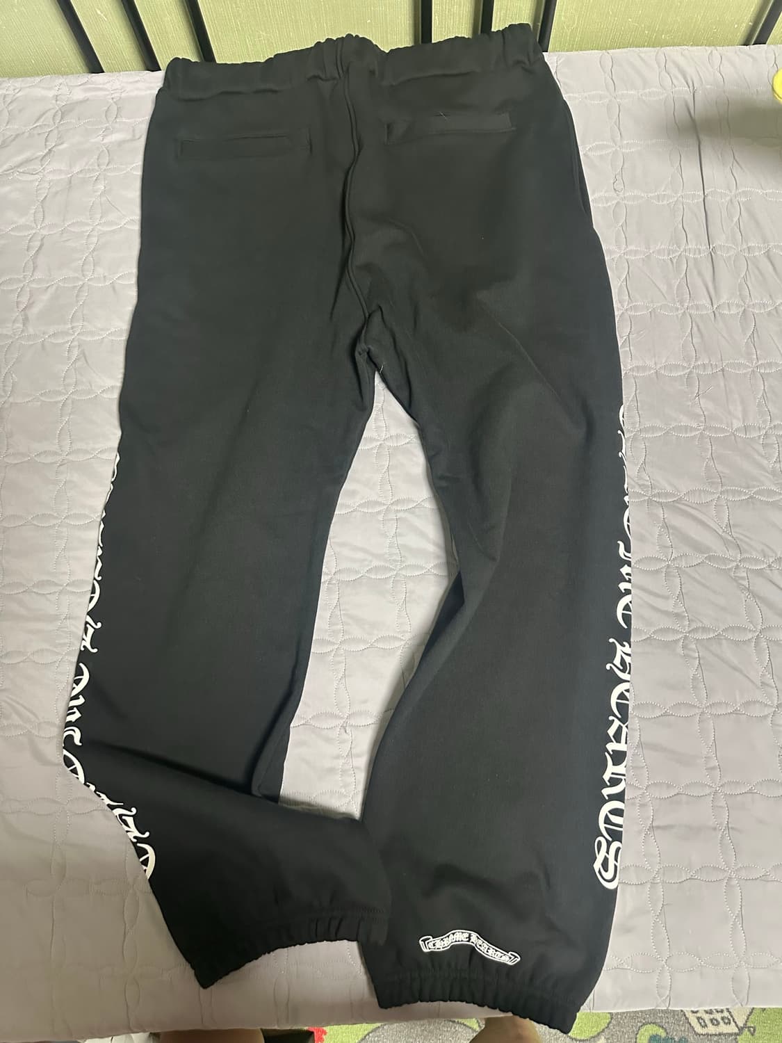 크롬하츠 / 스크롤 라벨 로고 스웻팬츠 / 2XL 상품이미지4