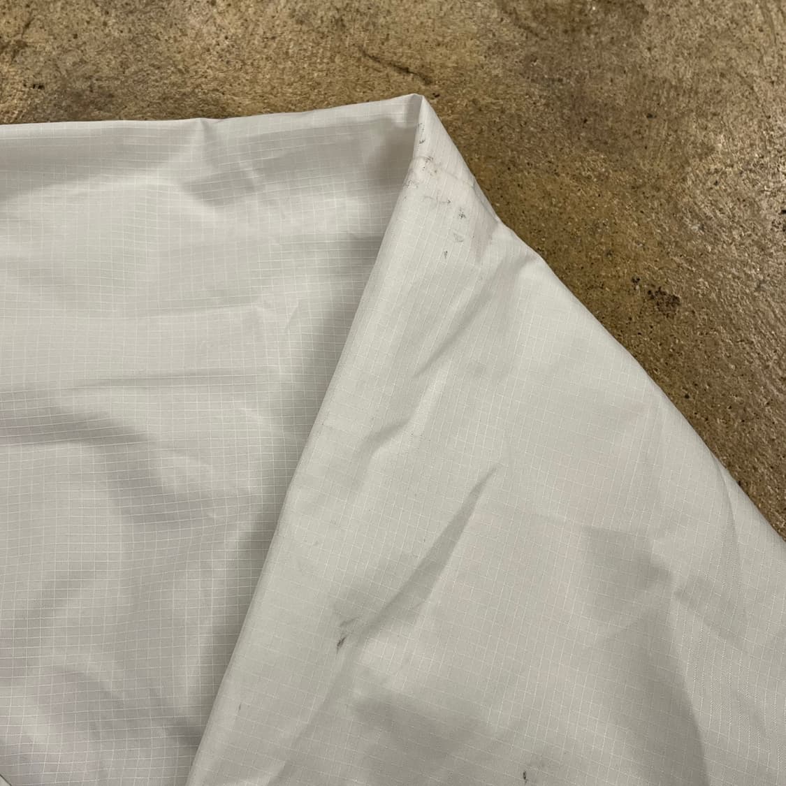 [정품/L] 아디다스 화이트 바람막이 후드 자켓 b16 상품이미지9