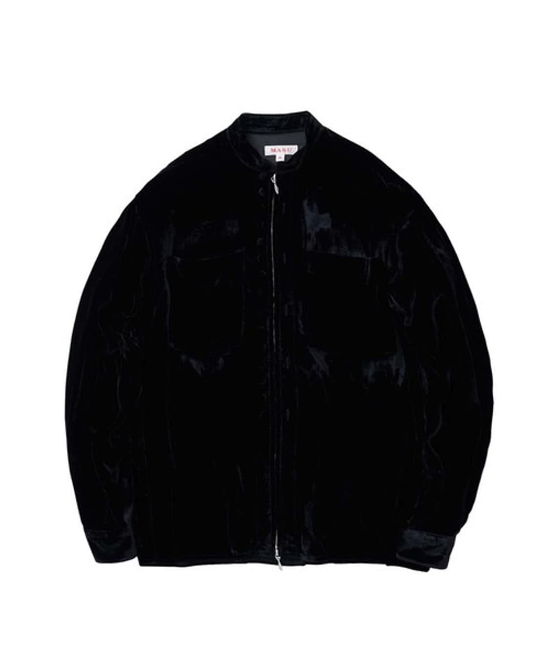 masu 벨벳 집업 셔츠 [50] 상품이미지1