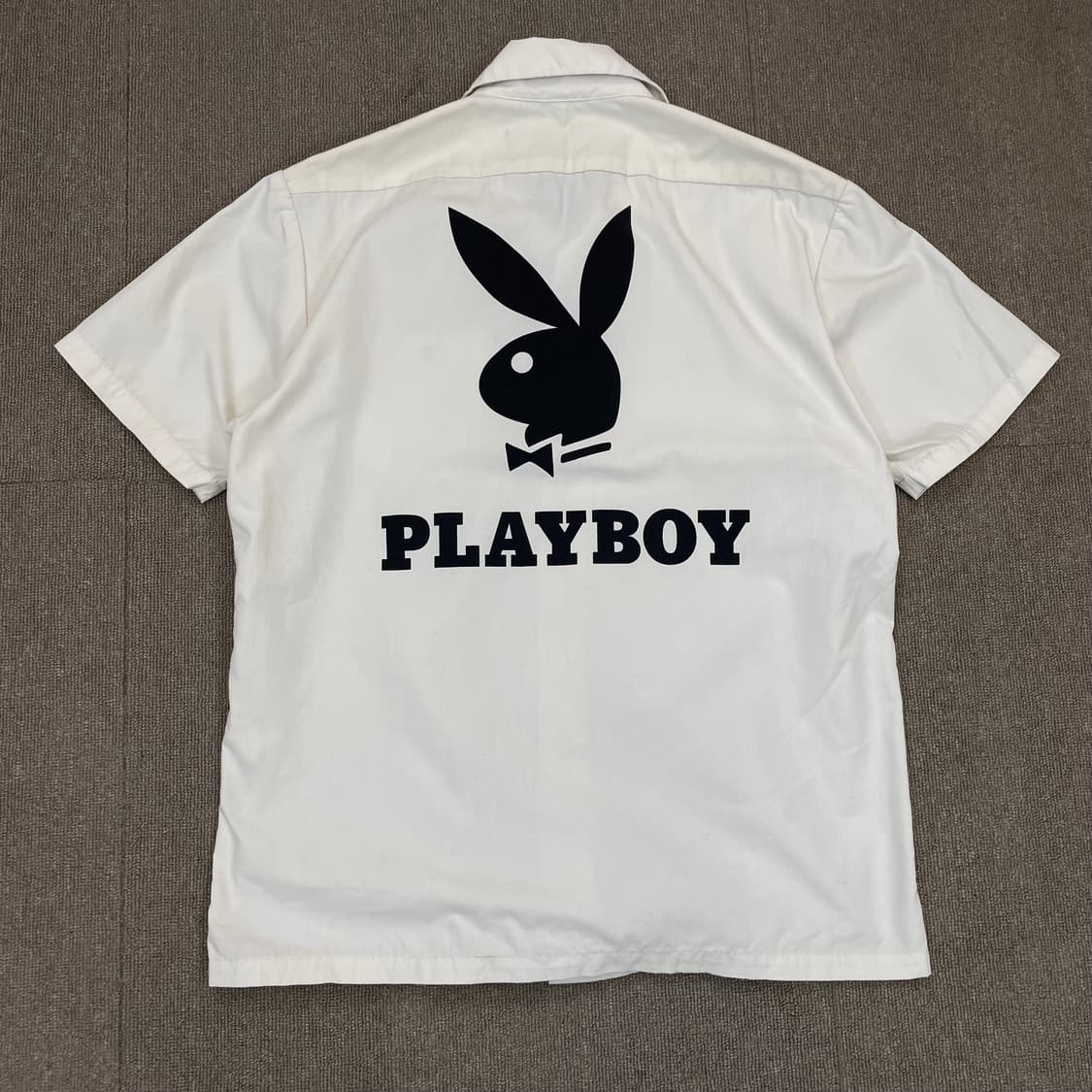 playboy x Schott 플레이보이 쇼트 콜라보 하프셔츠 s  상품이미지1