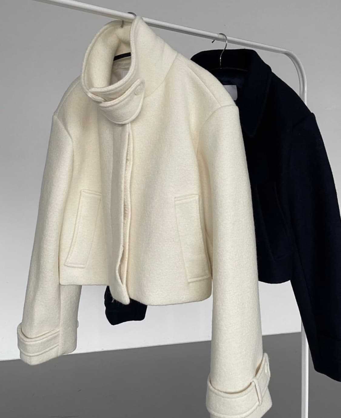 딥마인 울 숏코트 상품이미지4