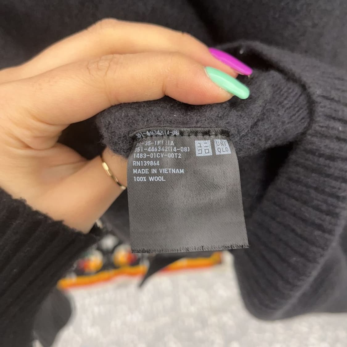 유니클로 질샌더 모던시크 울 가디건 L C07283 상품이미지6