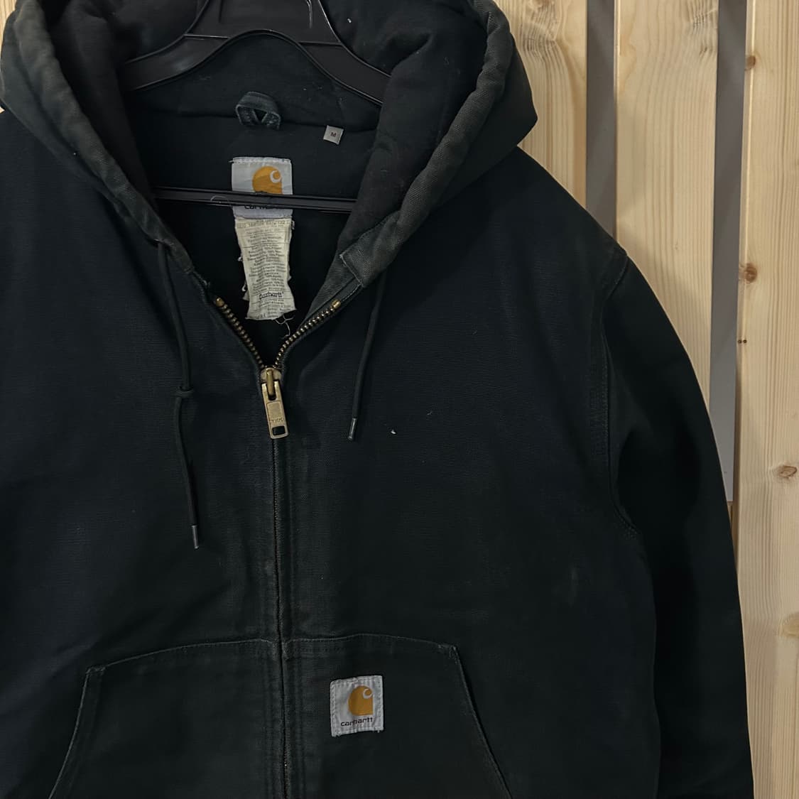  (M) 칼하트 j140 블랙 액티브 자켓  상품이미지2