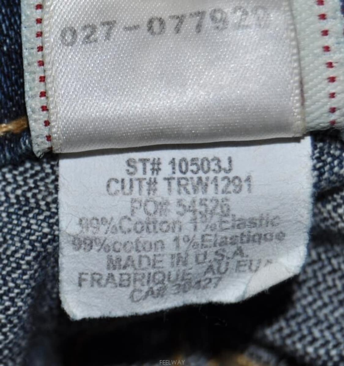 트루릴리젼/여성부츠컷청바지(허리28) 상품이미지8