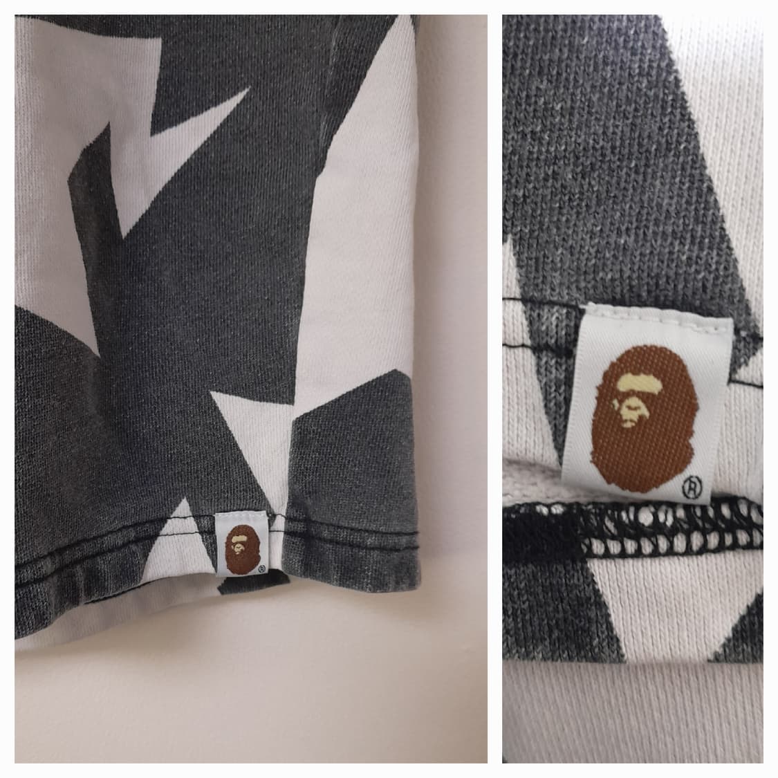 BAPE STA PATTERN 스웨트 쇼츠 L/32"~34" 상품이미지5