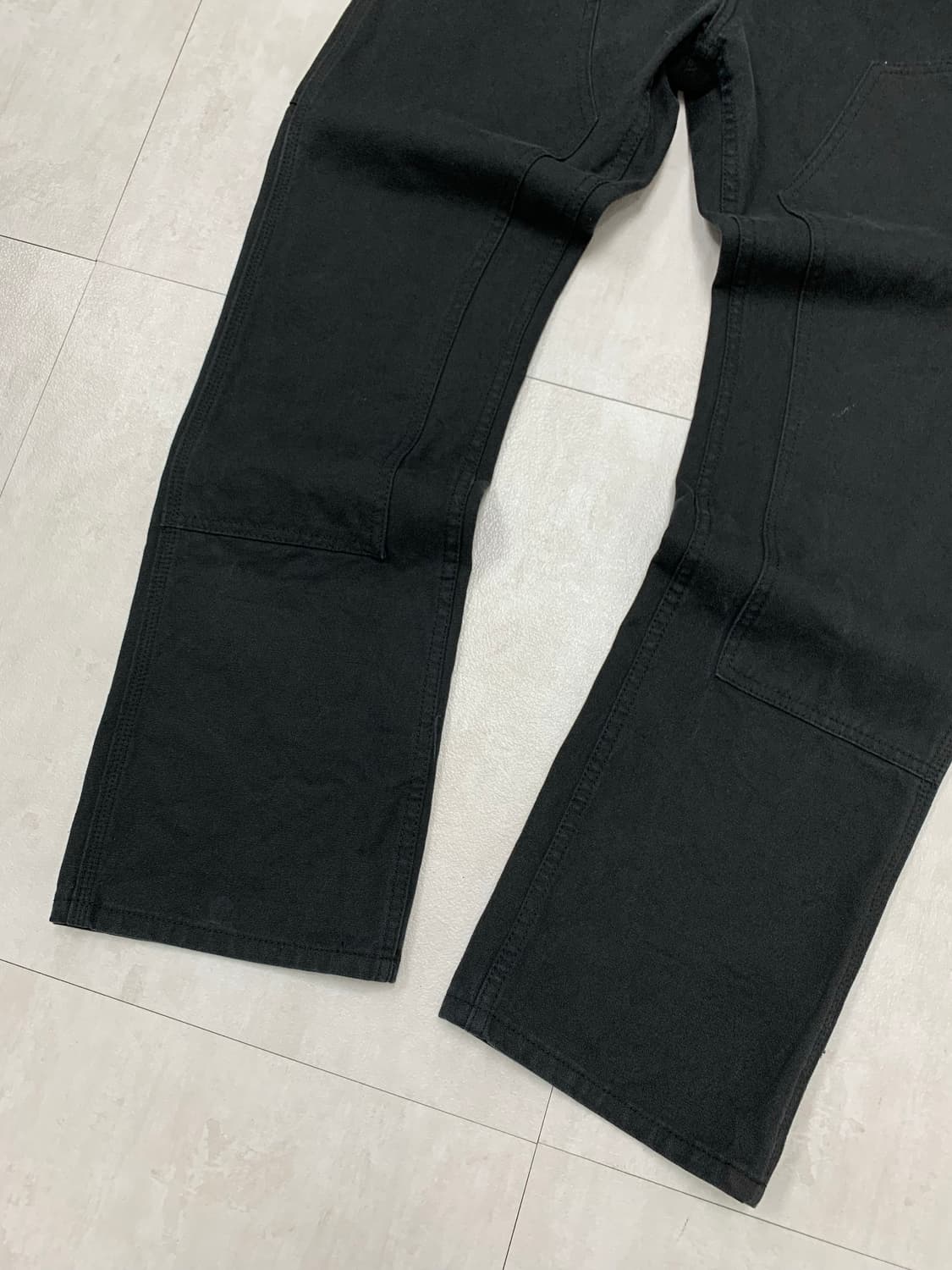 Gallery dept 블랙 더블니 데님 팬츠 #163 상품이미지3