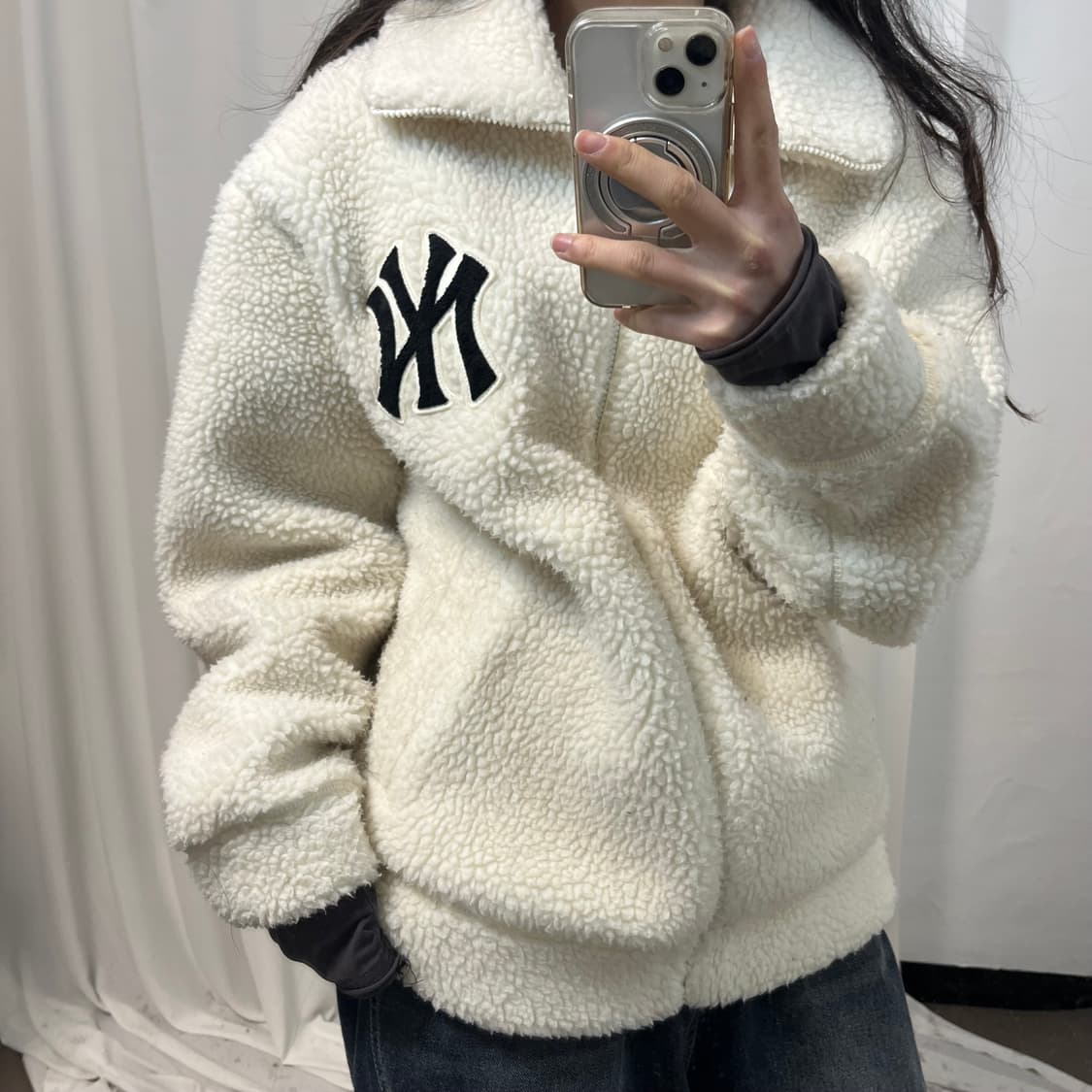 MLB Ivory Fleece 상품이미지3