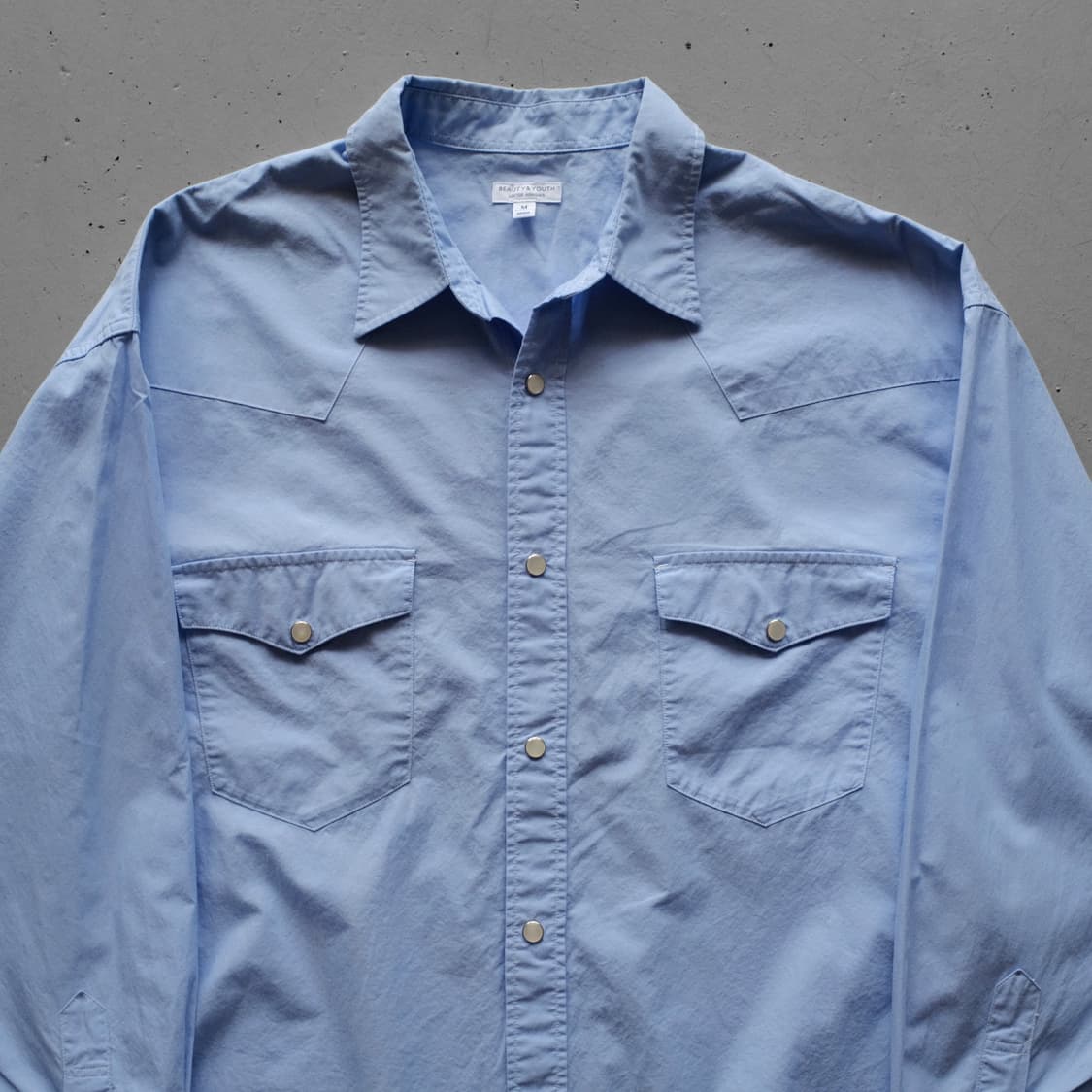 United Arrows Cotton Western Shirt 상품이미지2