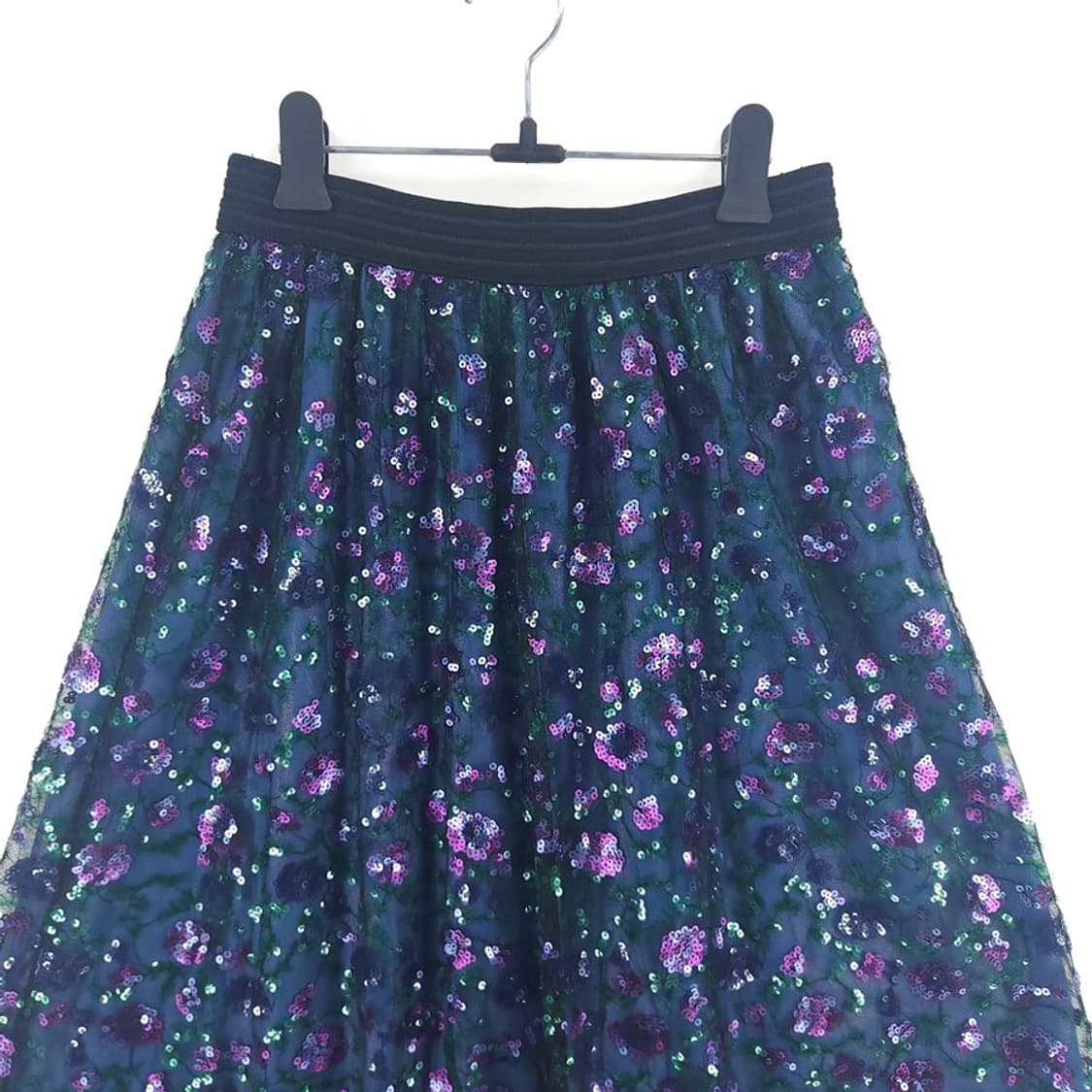 [여61]오즈세컨 스팽글 밴딩 샤 스커트[Y62-137] 상품이미지2