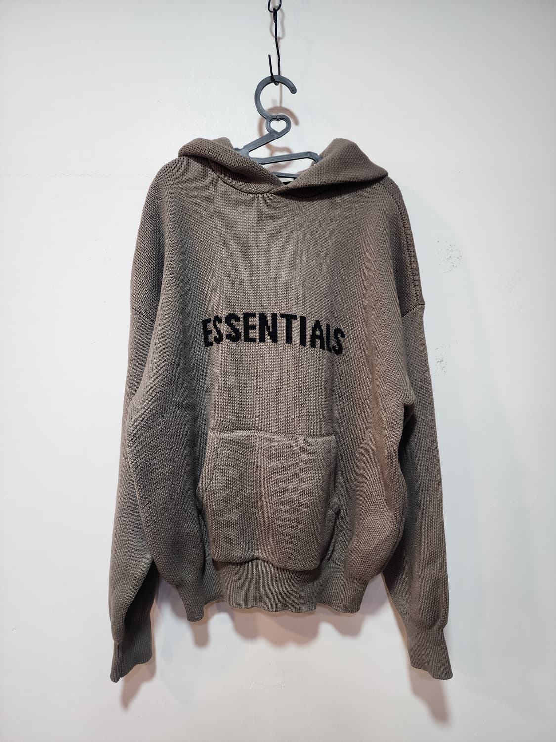 에센셜 피어오브갓 니트 후드티 XL 상품이미지1
