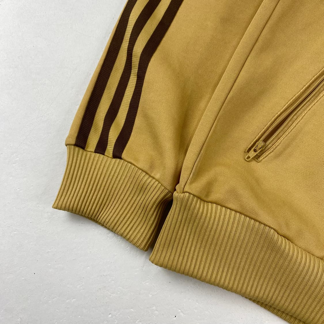 00s 아디다스 베켄바우어 브라운 배색 트랙 탑 져지 (100) 상품이미지5