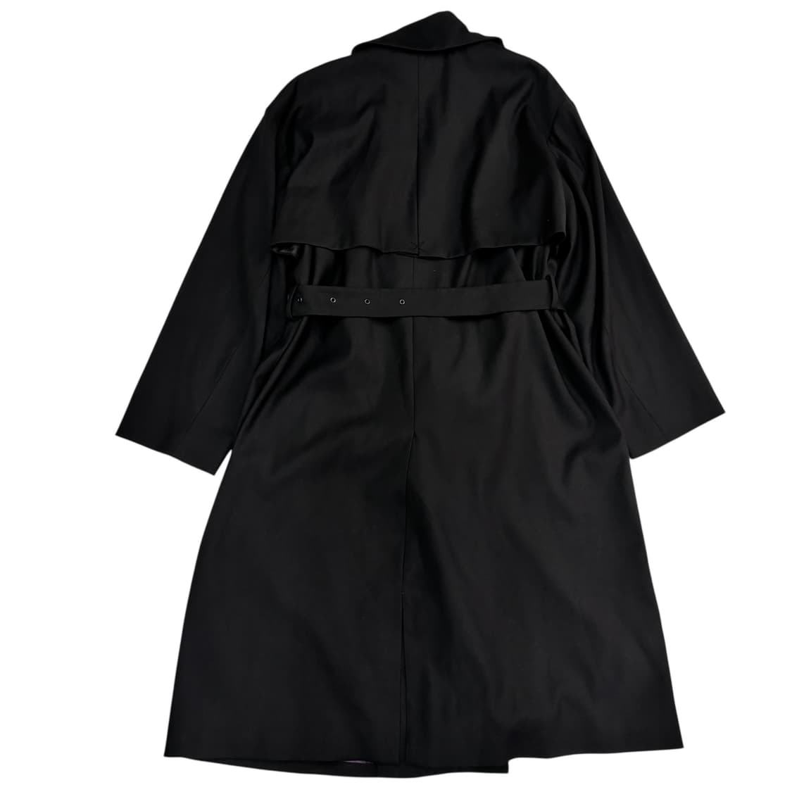 주앙옴므 블랙 오버 핏 더블 트렌치코트 상품이미지6