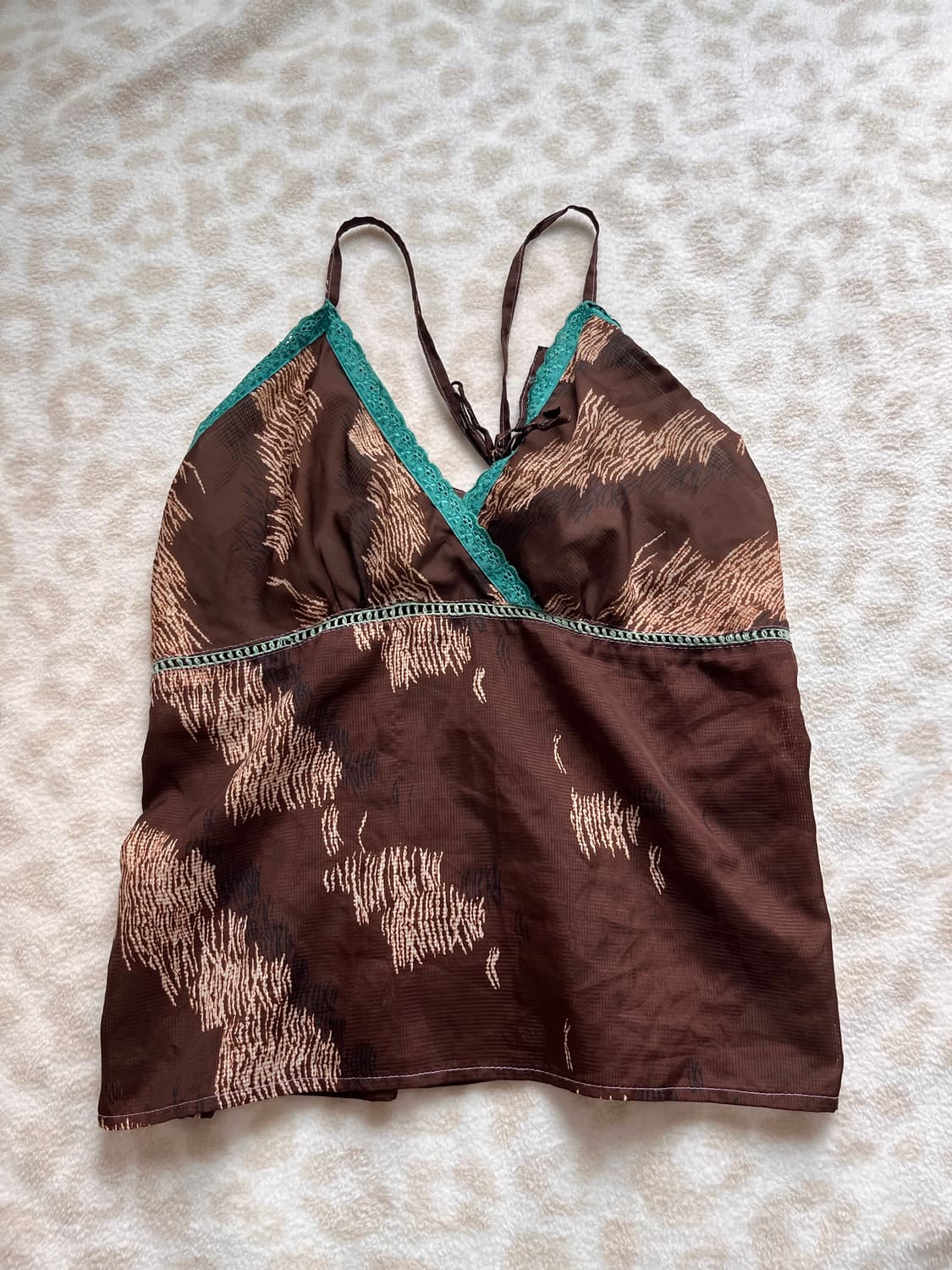Mint Lace Oriental Sleeveless 상품이미지1
