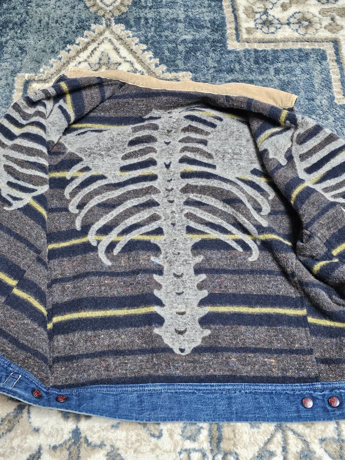 [3] KAPITAL 캐피탈 본 라이닝 리버시블 데님 자켓 상품이미지6