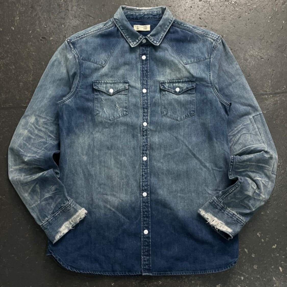 95 올세인츠 데님 셔츠 상품이미지1