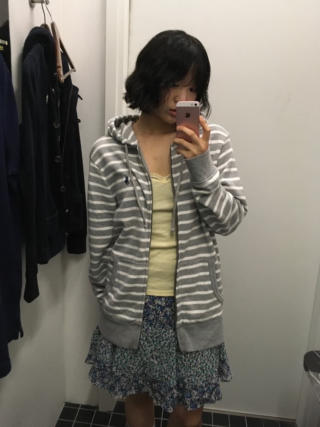 폴로 랄프로렌 스트라이프 후드집업 상품이미지2