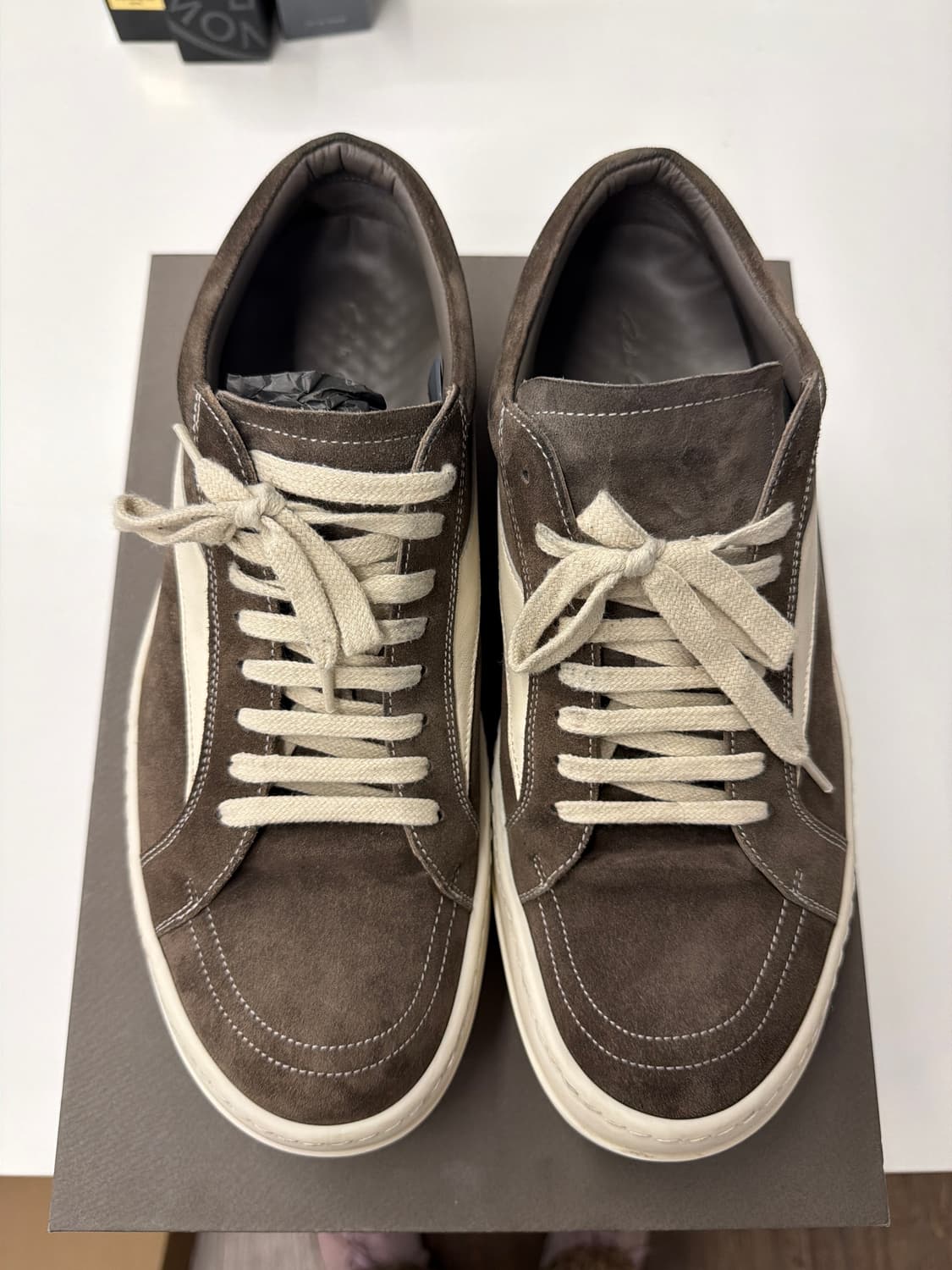 릭오웬스 빈티지 스니커즈 릭반스 스웨이드 상품이미지1