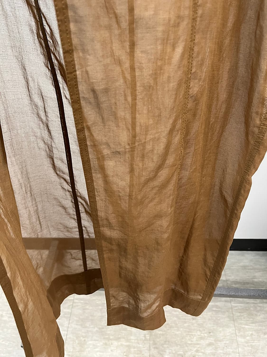 여) 브루넬로쿠치넬리 시어 롱 스커트  상품이미지3