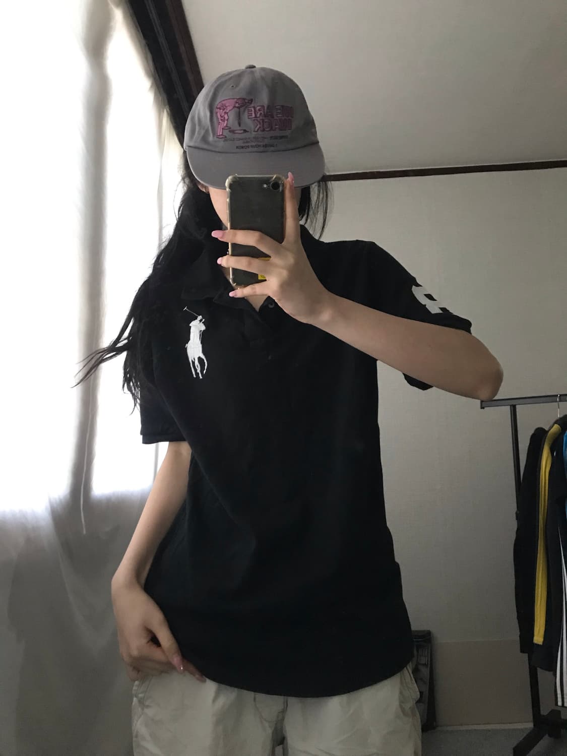 폴로 블랙 빅포니 반팔티셔츠 상품이미지1