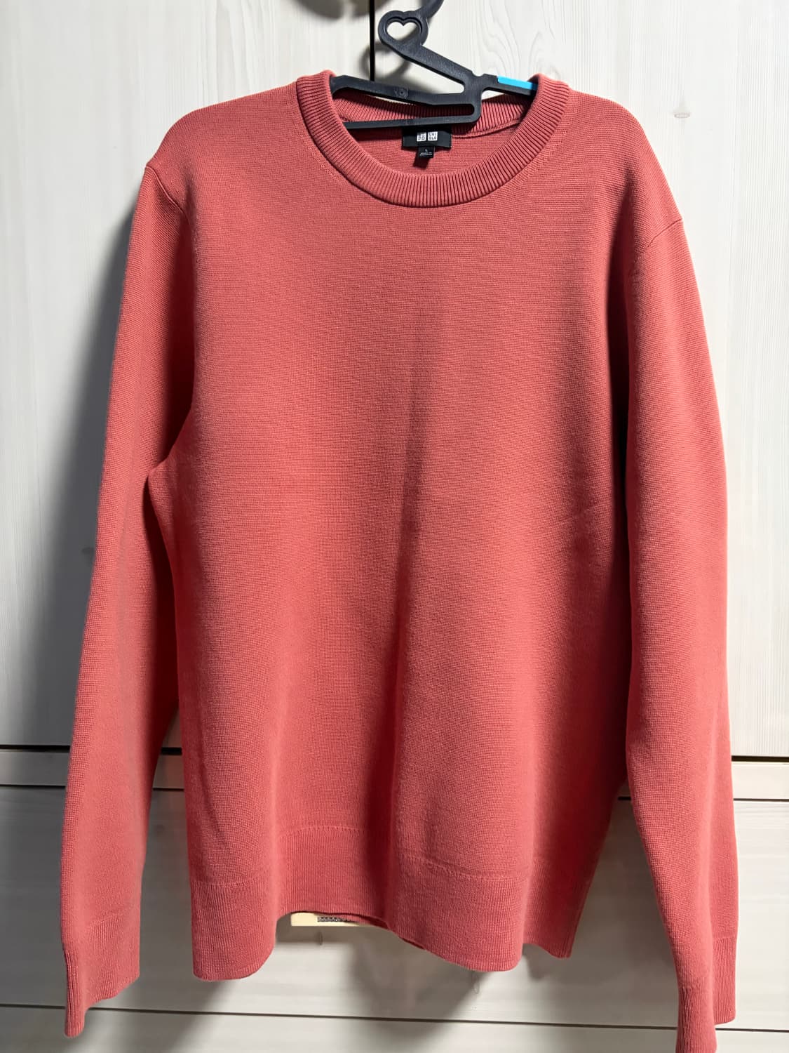 유니클로 워셔블밀라노립크루넥스웨터 상품이미지1