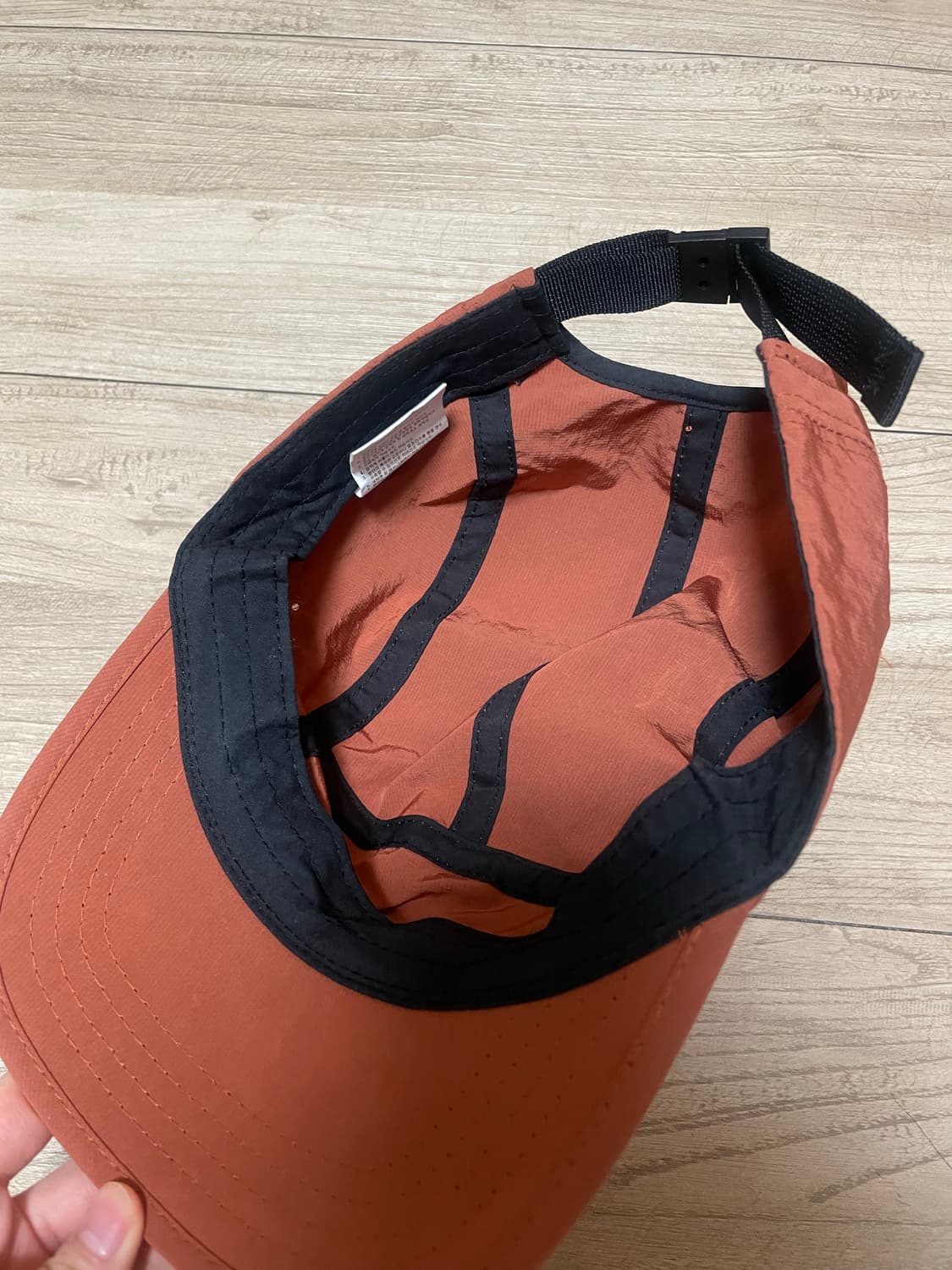 빈티지 나일론 볼캡 오렌지 상품이미지2