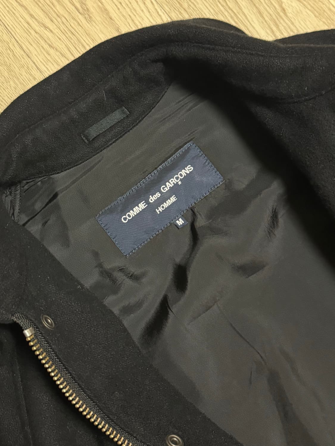 꼼데가르송 옴므 카코트 블랙 00‘s 상품이미지3