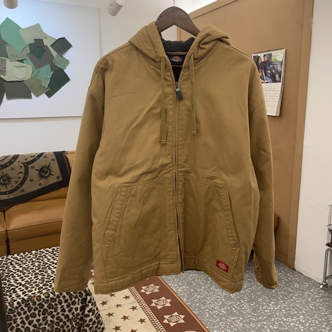 디키즈 덕액티브 빈티지 트러커 워크 후드 자켓 L C09529 상품이미지3