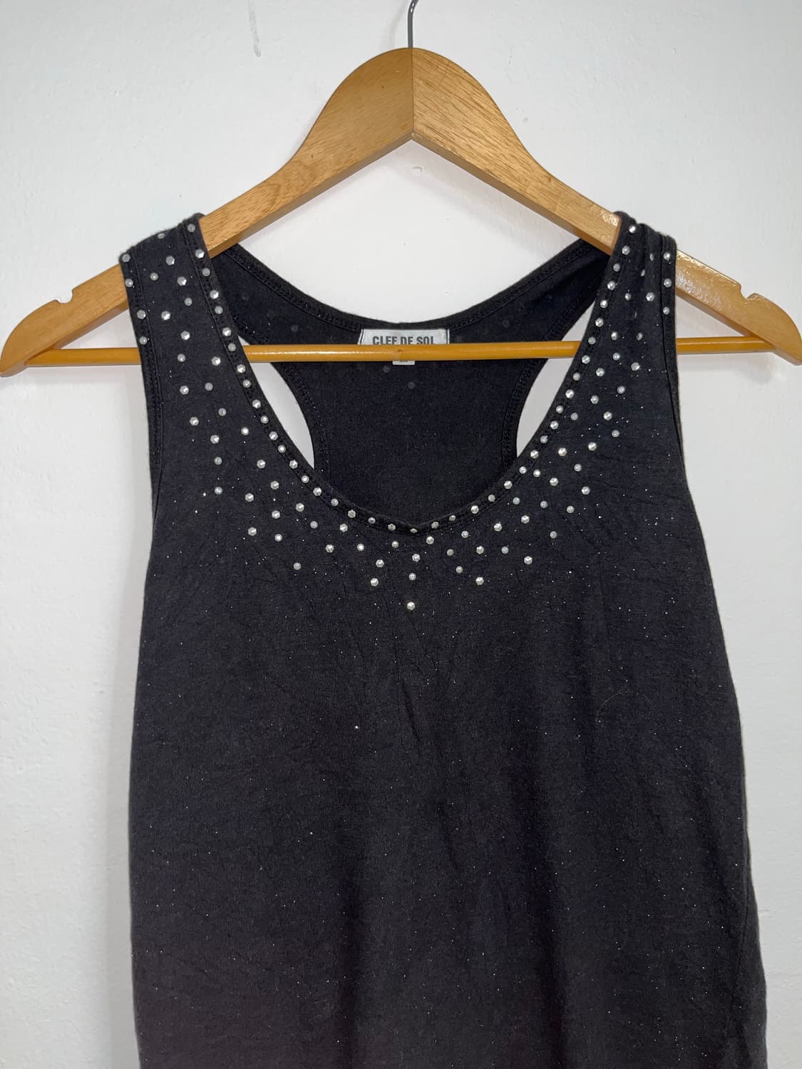 블랙 큐빅 슬리브리스 상품이미지2