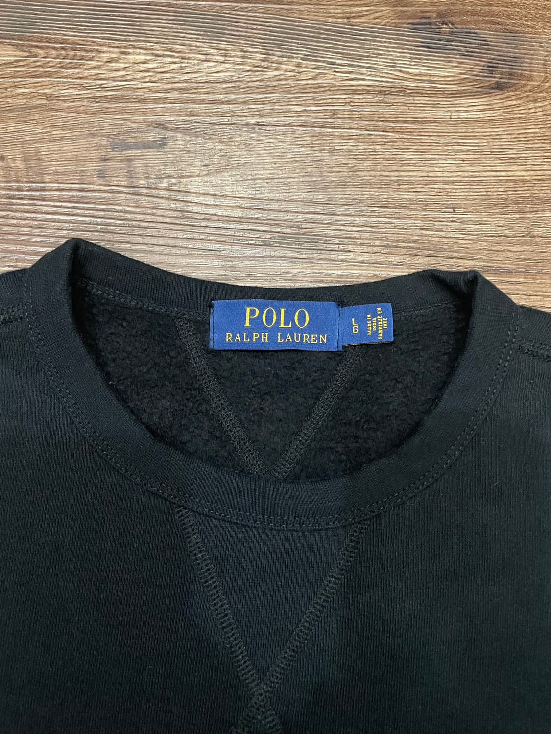 폴로 랄프로렌 블랙 스웻셔츠 맨투맨 상품이미지6