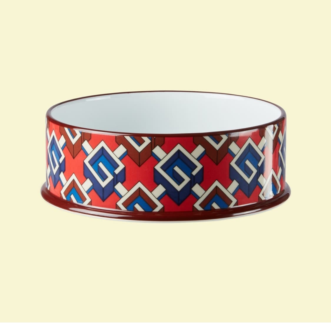 Gucci 구찌 라지 지오메트릭 G 프린트 펫 보울 (밥그릇) 상품이미지1