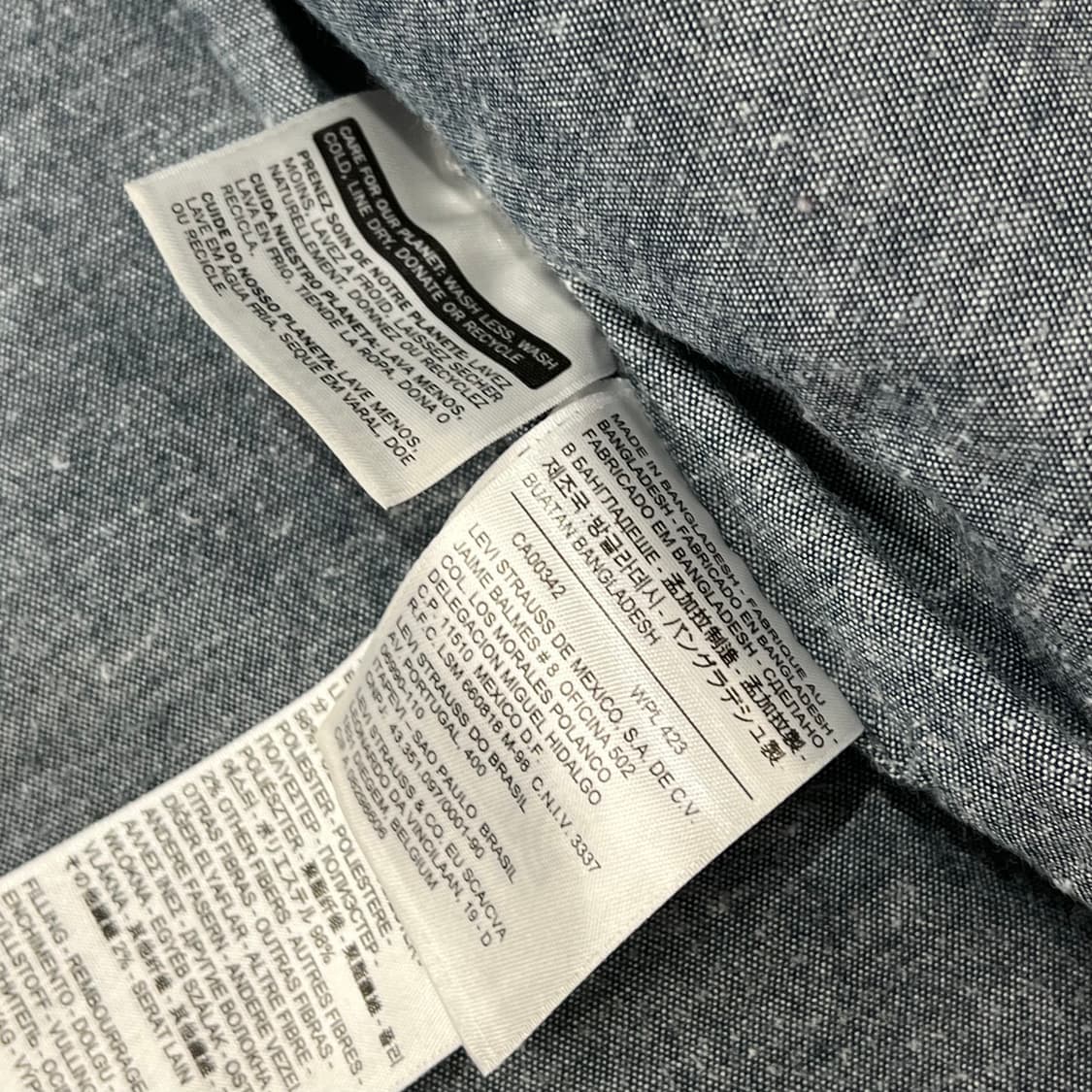 리바이스 데님 패딩베스트 s09835 상품이미지8