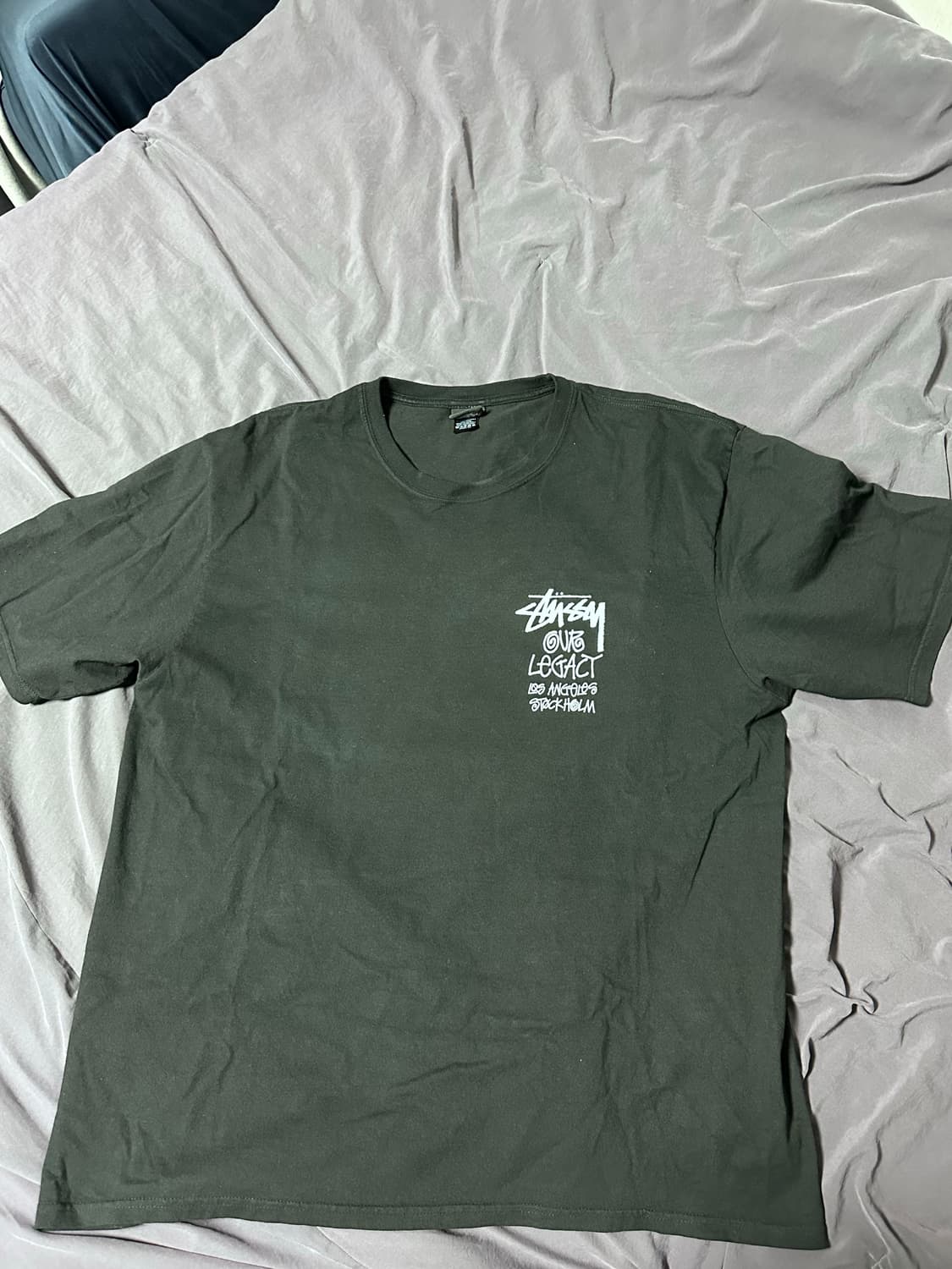 [XL]스투시 아워레가시 워크샵 서퍼맨 피그먼트 다이드 티셔츠 상품이미지2