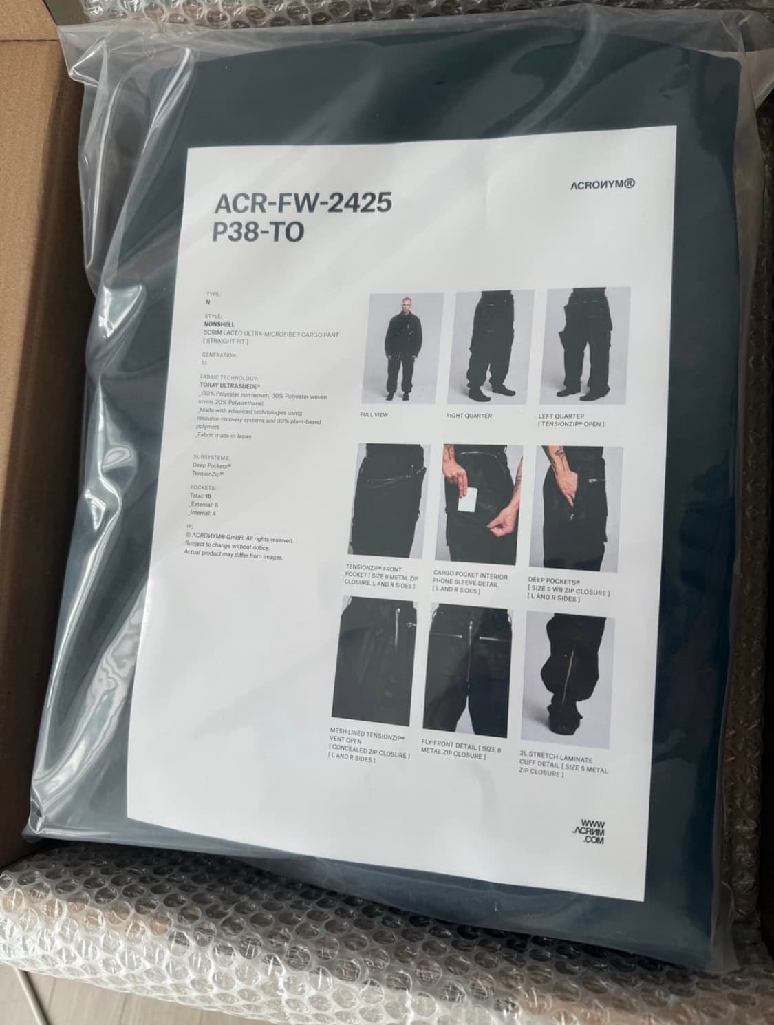 Acronym  p-38 TO 상품이미지2