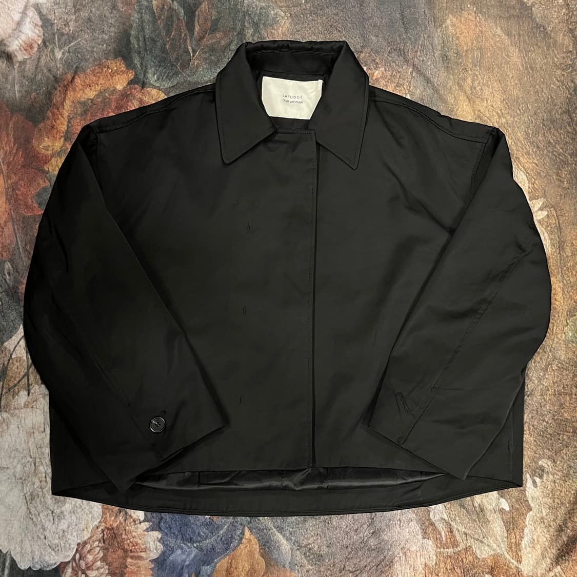 라퍼지스토어 블랙 크롭자켓 M 상품이미지1