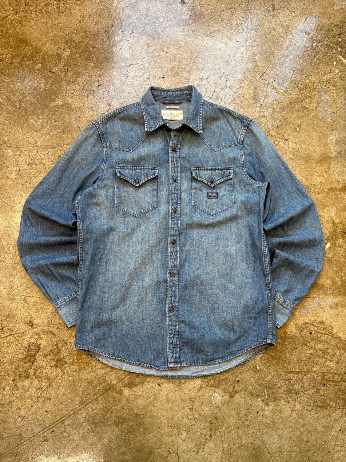 폴로 데님앤서플라이 웨스턴 데님 셔츠 상품이미지1