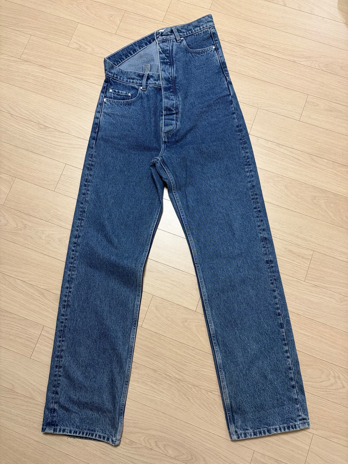 y/project 비대칭 데님 상품이미지1