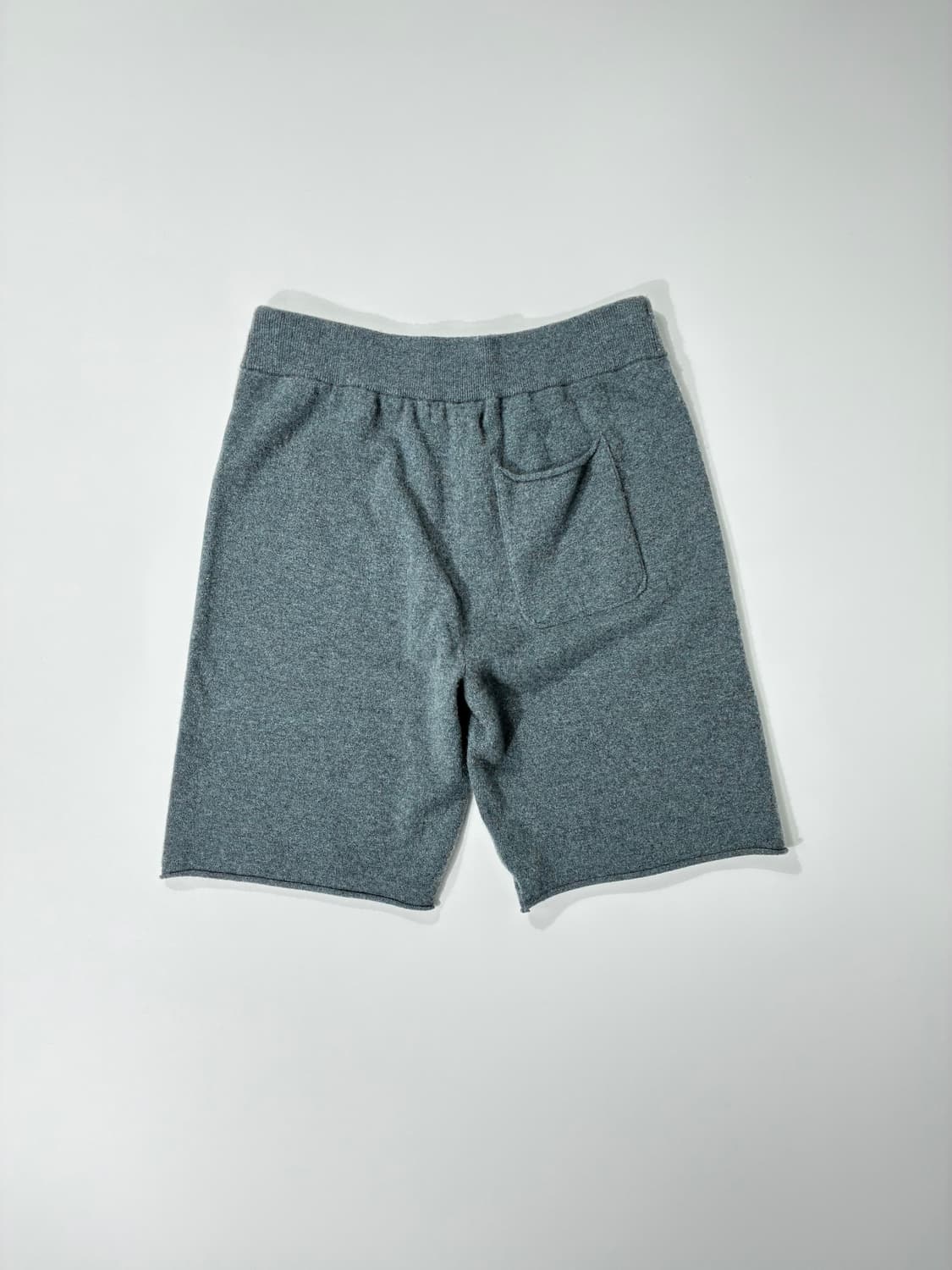 익스트림 캐시미어 LAUFEN 니트 숏츠 반바지 WAVE컬러 상품이미지3