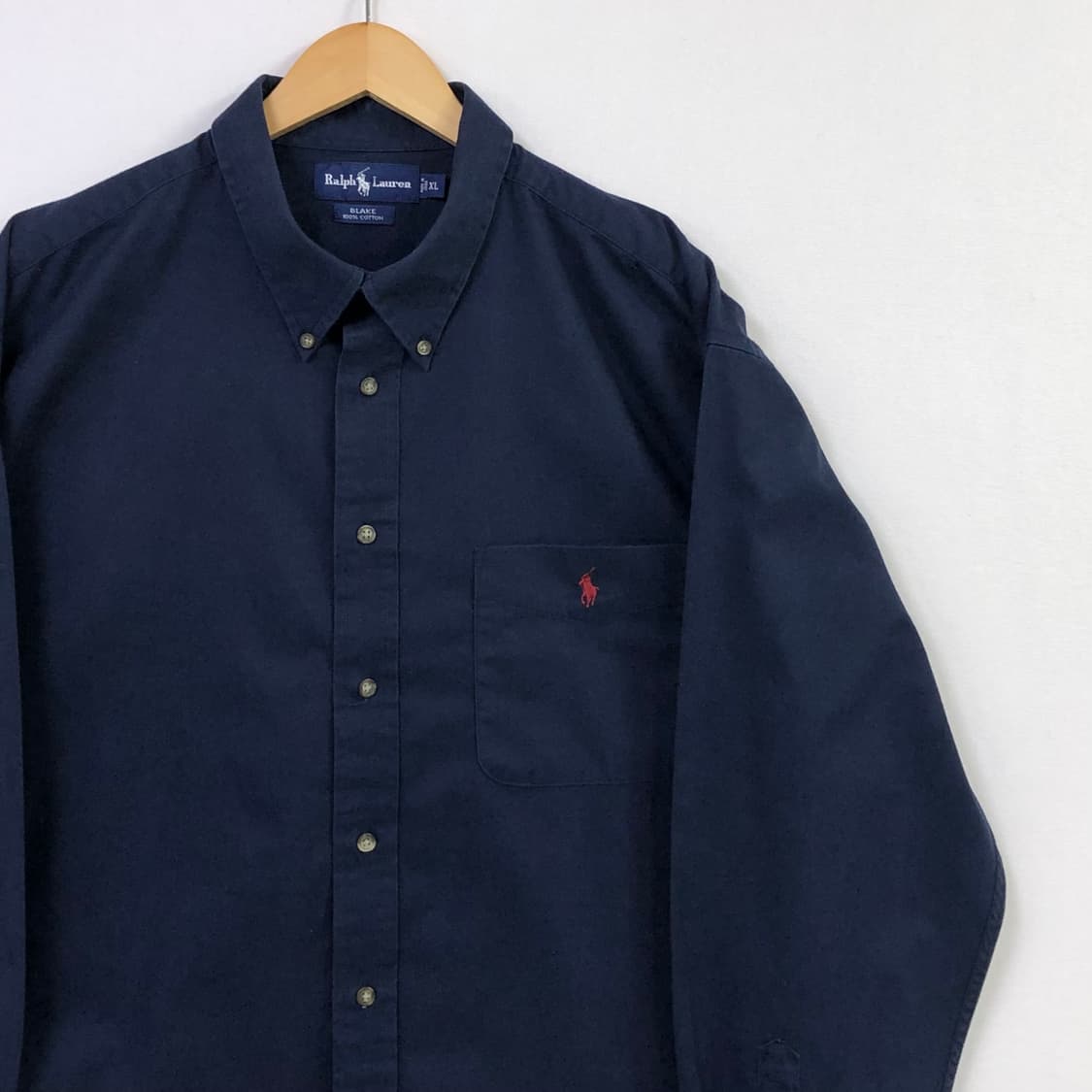 Xxl 폴로 솔리드코튼 셔츠 상품이미지1