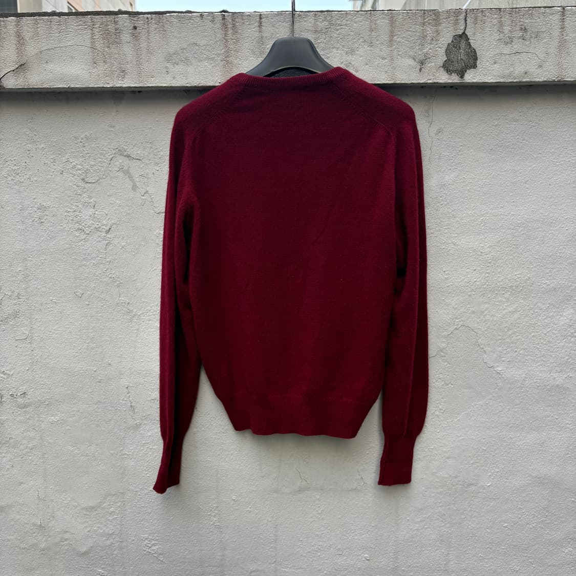 90‘s Lands End 캐시미어 100 v넥니트 상품이미지2