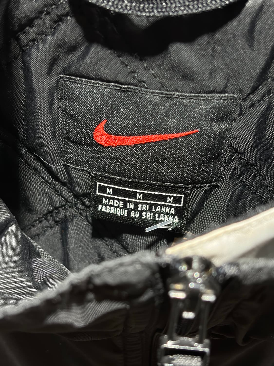 M 나이키 NiKE 빅로고 스우시 패디드 나일론 자켓 상품이미지8