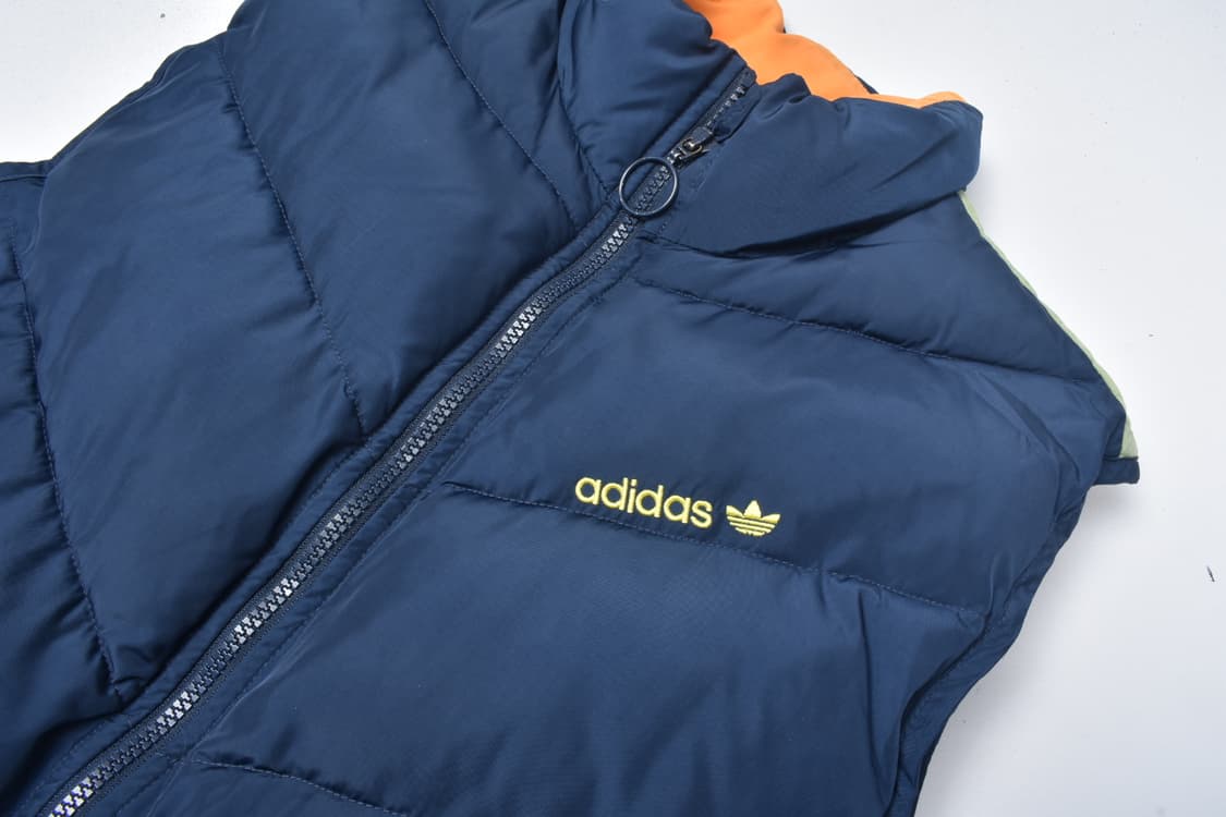90S 아디다스 컬러블럭 덕다운 베스트 오리털 조끼 S N0828 상품이미지4