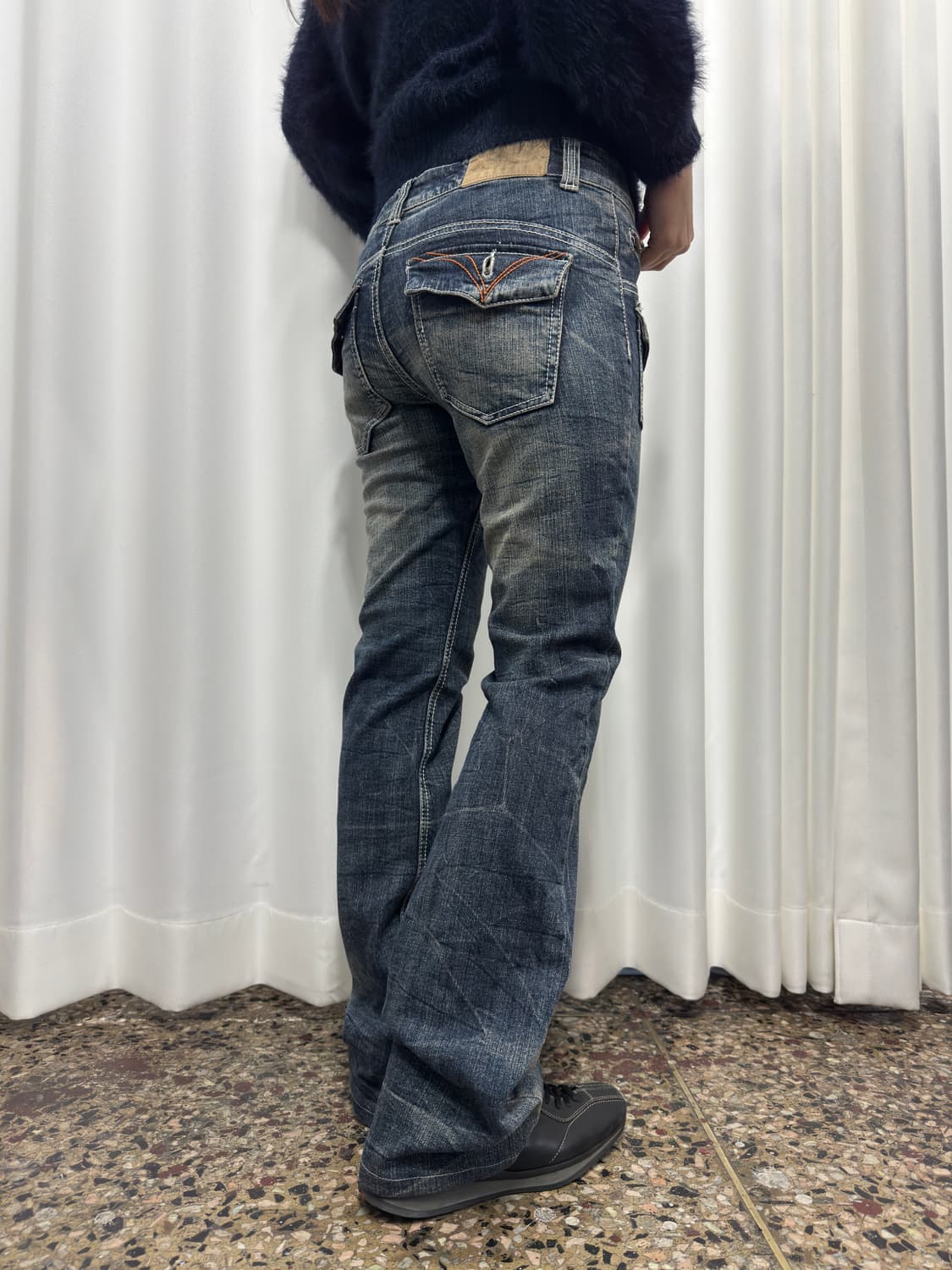 denim pocket bootscut pants 상품이미지4