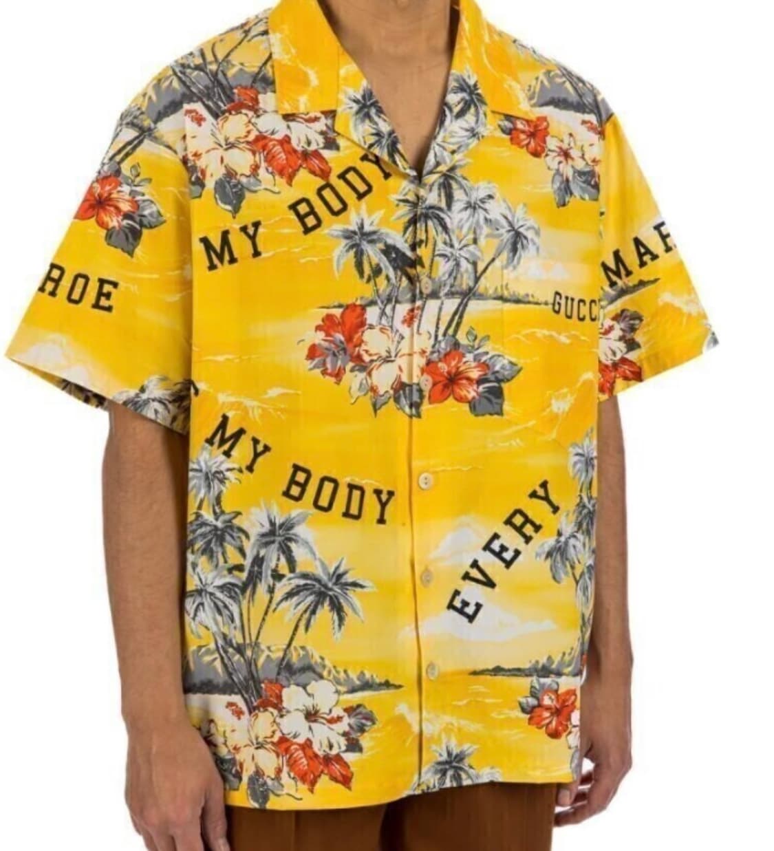 정품 구찌 하와이안셔츠 (48사이즈) 상품이미지4