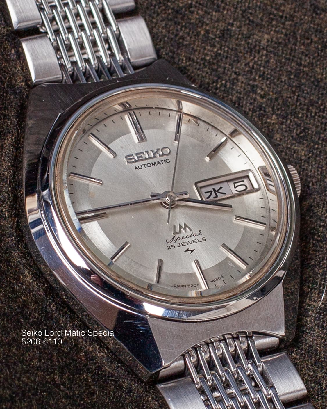 세이코 로드 매틱 스페셜 5206-6110 빈티지 오토매틱 시계 상품이미지3
