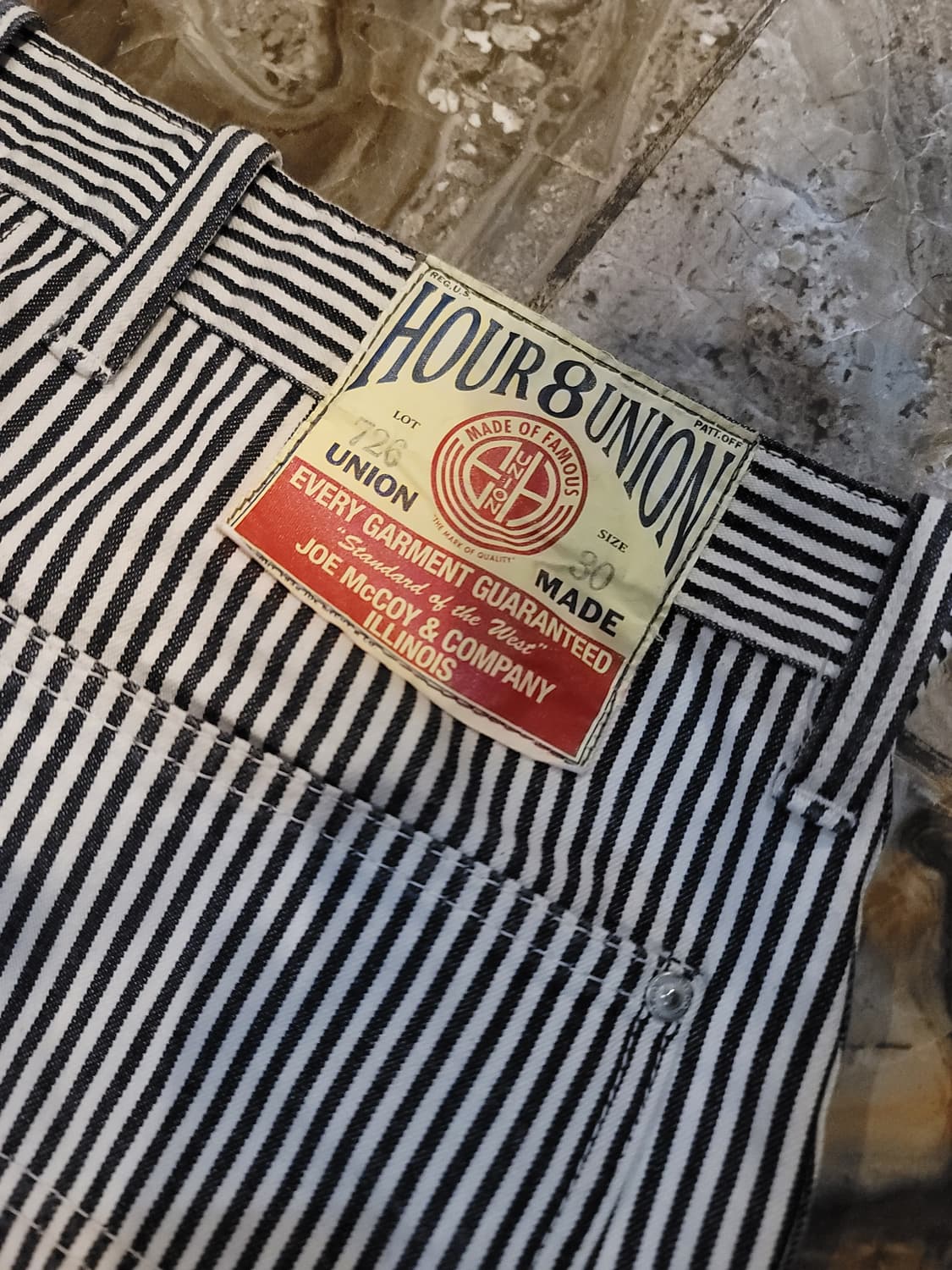 리얼맥코이 히코리 더블니 팬츠  상품이미지3