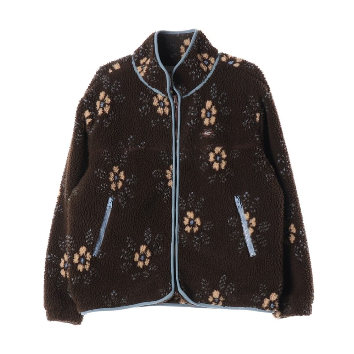 로브로브 플로럴 패턴 플리스 집업 F 상품이미지1