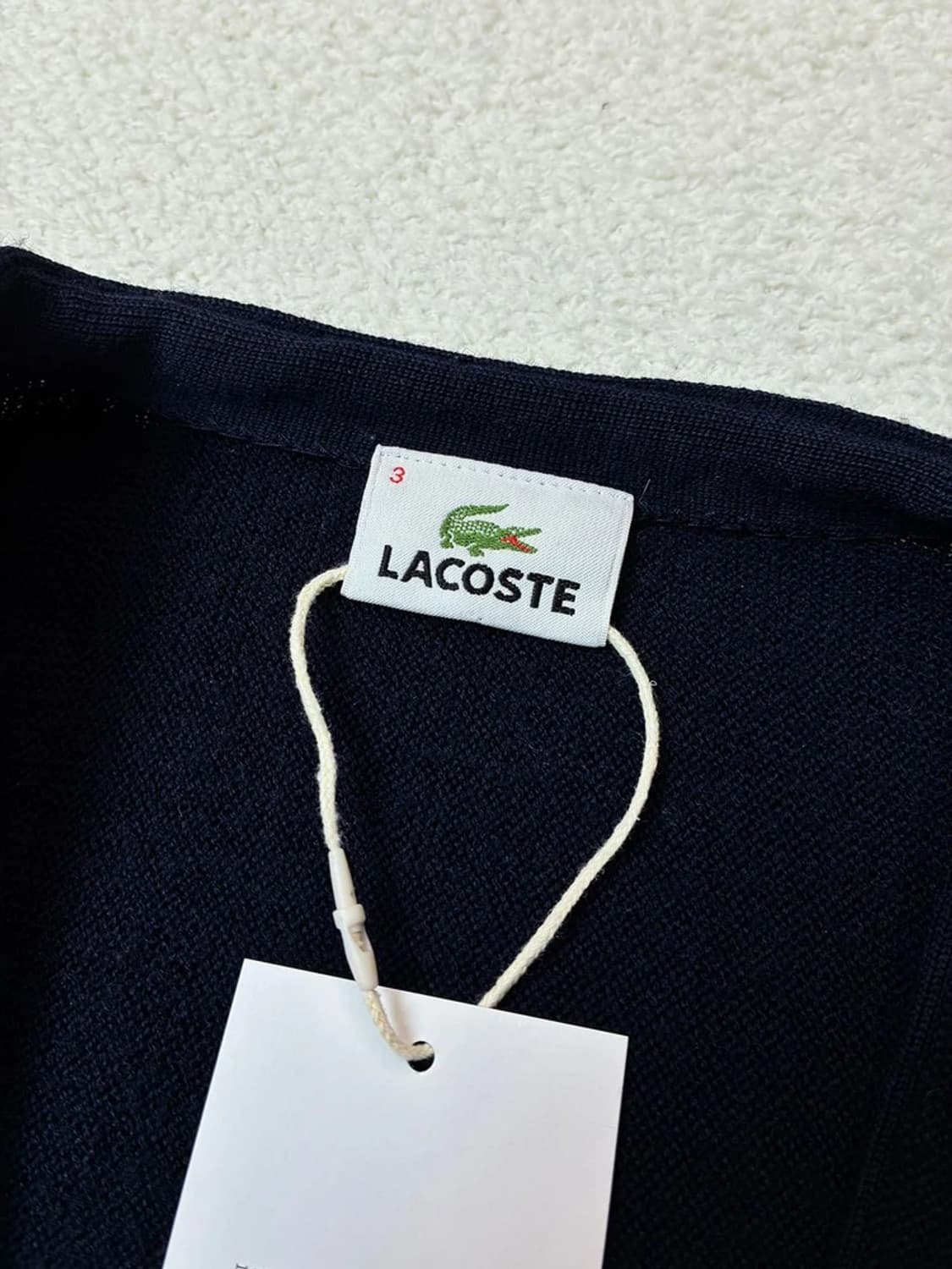 라코스테 00's 울 니트 가디건 PN6093 상품이미지5