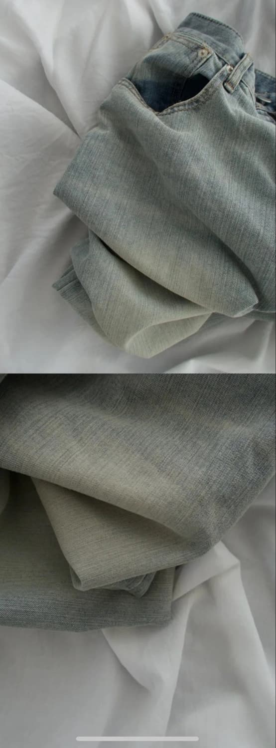 연청 롱 데님팬츠 m (새상품/ 정가 52,000) 상품이미지4